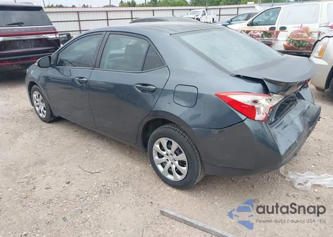 2014 Toyota Corolla S Plus from USA, damaged, VIN 2T1BURHE7EC001144